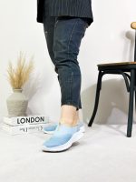 صندل پشت باز جین تونیک زنانه - تصویر 2