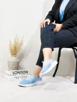صندل پشت باز جین تونیک زنانه - تصویر 4